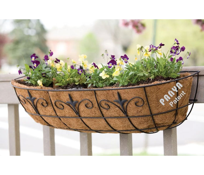 Classic Finial Window & Deck Planter Window Trough