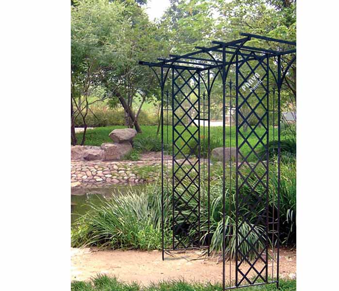 Garden Arbor with Lattice