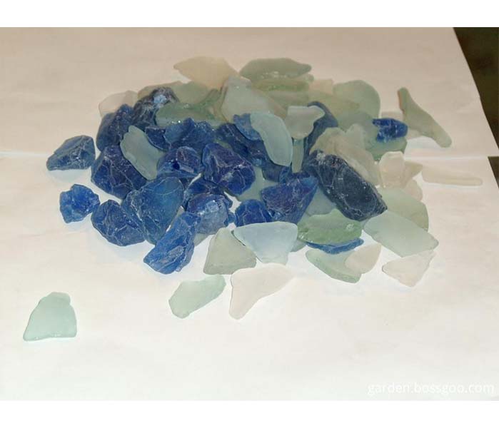 Crushed beach glass assorted